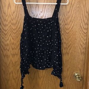 American Eagle cold shoulder top